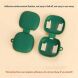 Силиконовый чехол Deexe Silicone Case (FH) для Xiaomi OpenWear Stereo Pro - Blackish Green (386800DG). Фото 8 из 10