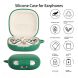 Силиконовый чехол Deexe Silicone Case (FH) для Xiaomi OpenWear Stereo Pro - Blackish Green (386800DG). Фото 2 из 10