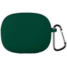 Силиконовый чехол Deexe Silicone Case (FH) для Xiaomi Redmi Buds 6 Pro - Midnight Green: фото 1 из 8