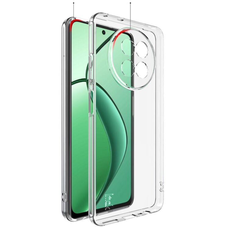 Силиконовый чехол IMAK UX-5 Series для Realme 12 5G - Transparent: фото 8 из 11