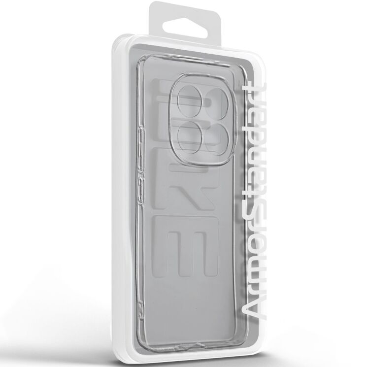 Силіконовий (TPU) чохол ArmorStandart Air Series для Xiaomi Redmi Note 15 Pro - Transparent: фото 3 з 6