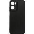 Силиконовый (TPU) чехол ArmorStandart Matte Slim Fit для Motorola Moto G05 / Moto E15 - Black (372721B)
