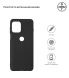 Силіконовий (TPU) чохол ArmorStandart Matte Slim Fit для Motorola Moto G100 - Black (277927B). Фото 3 з 3