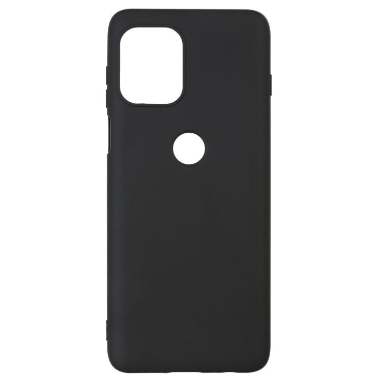 Силіконовий (TPU) чохол ArmorStandart Matte Slim Fit для Motorola Moto G100 - Black: фото 1 з 3
