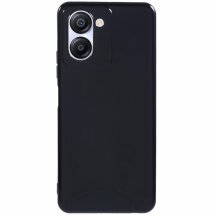 Силиконовый (TPU) чехол Deexe Matte Case для Blackview Color 8 - Black: фото 1 из 6