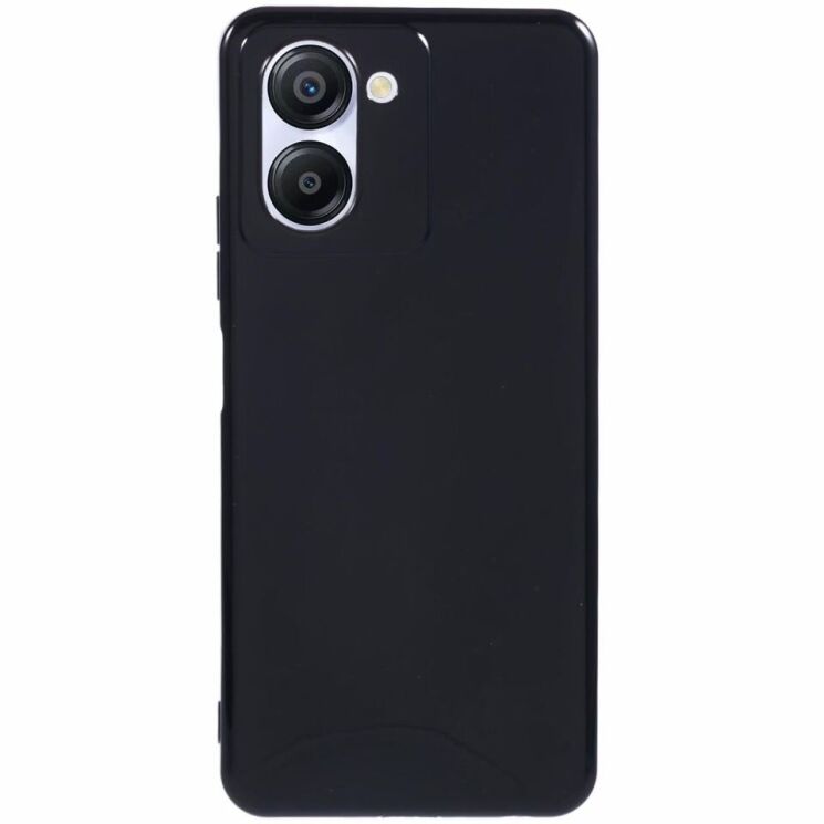 Силиконовый (TPU) чехол Deexe Matte Case для Blackview Color 8 - Black: фото 1 из 6