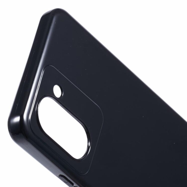 Силиконовый (TPU) чехол Deexe Matte Case для Blackview Color 8 - Black: фото 6 из 6