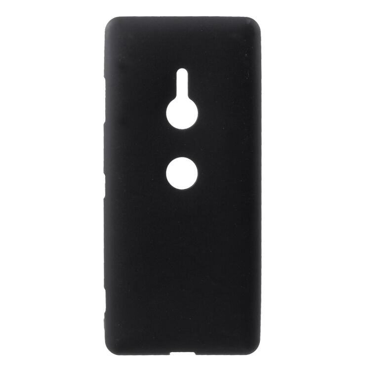Силиконовый (TPU) чехол Deexe Matte Case для Sony Xperia XZ3 - Black: фото 1 из 5