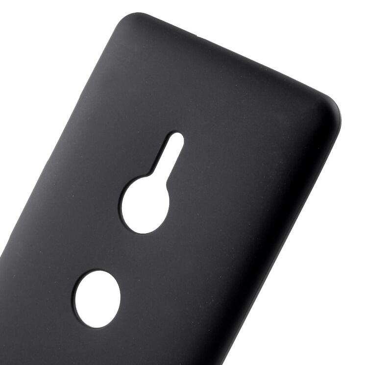 Силиконовый (TPU) чехол Deexe Matte Case для Sony Xperia XZ3 - Black: фото 4 из 5