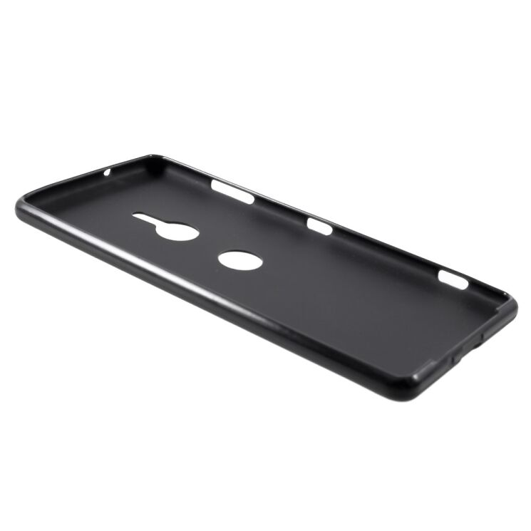 Силиконовый (TPU) чехол Deexe Matte Case для Sony Xperia XZ3 - Black: фото 5 из 5