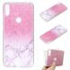 Силіконовий (TPU) чохол Deexe Pretty Glossy для ASUS Zenfone 5 (ZE620KL) - Pink Glitter and Marble (147911D). Фото 1 з 6