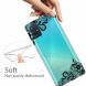 Силиконовый (TPU) чехол Deexe Pretty Glossy для Samsung Galaxy A31 (A315) - Black Flower (249123H). Фото 3 из 4