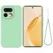 Силиконовый (TPU) чехол Deexe Silicone Case для Realme 16 Pro Plus - Green (428504G). Фото 1 из 9