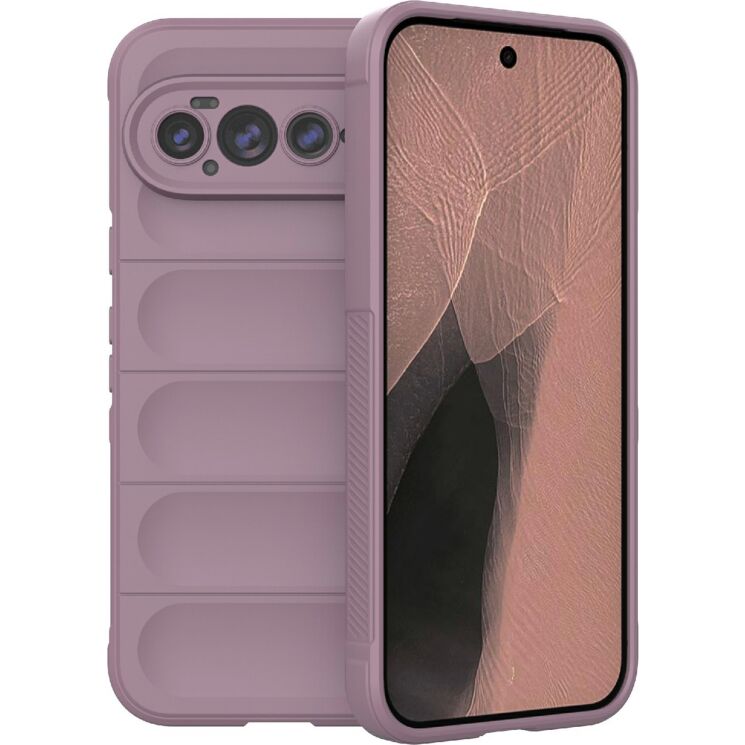 Силиконовый (TPU) чехол Deexe Terra Case для Google Pixel 11 Pro XL - Light Purple: фото 1 из 4