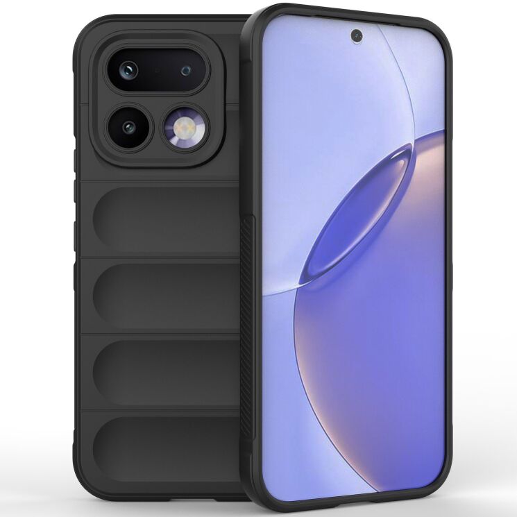 Силиконовый (TPU) чехол Deexe Terra Case для Realme 16 Pro - Black (428012B) Силиконовый (TPU) чехол Deexe Terra Case для Realme 16 Pro - Black: фото 1 из 8