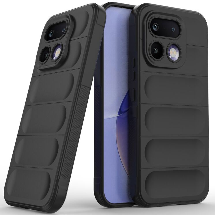 Силиконовый (TPU) чехол Deexe Terra Case для Realme 16 Pro - Black (428012B) Силиконовый (TPU) чехол Deexe Terra Case для Realme 16 Pro - Black: фото 2 из 8