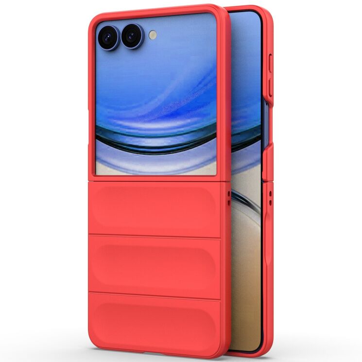 Силіконовий (TPU) чохол Deexe Terra Case для Samsung Galaxy Flip 8 - Red: фото 1 з 8
