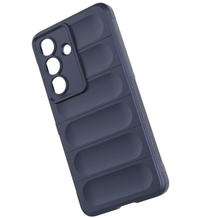 Силиконовый (TPU) чехол Deexe Terra Case для Samsung Galaxy S26 Plus - Dark Blue: фото 3 из 7