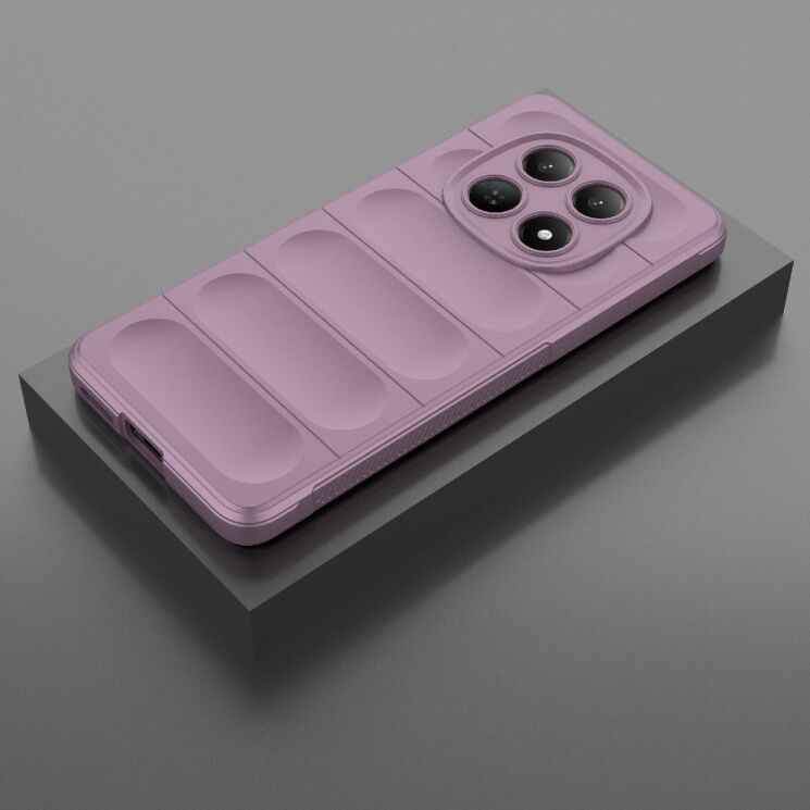 Силиконовый (TPU) чехол Deexe Terra Case для Xiaomi Redmi Note 15 - Light Purple: фото 2 из 5