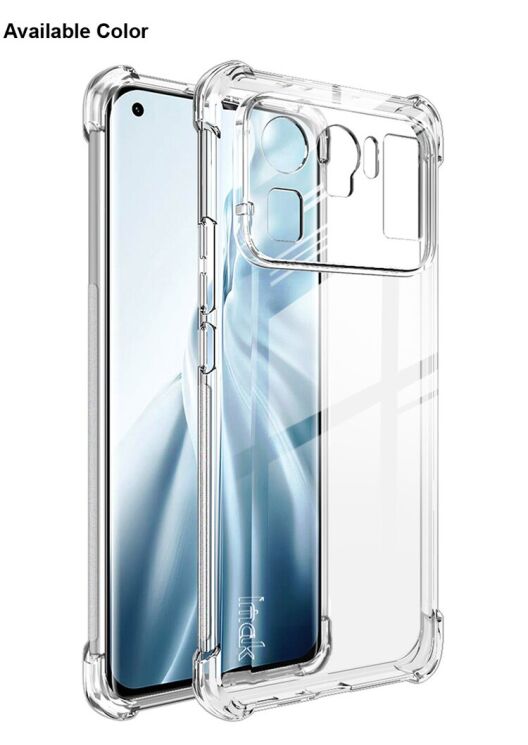 Силиконовый (TPU) чехол IMAK Airbag Case для Xiaomi Mi 11 Ultra - Transparent: фото 10 из 13