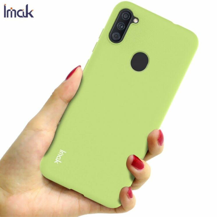 Силіконовий (TPU) чохол IMAK UC-1 Series для Samsung Galaxy A11 (A115) - Green: фото 6 з 9