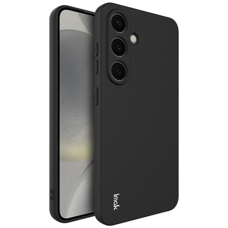 Силиконовый (TPU) чехол IMAK UC-3 Series для Samsung Galaxy S25 (S931) - Black: фото 1 из 10