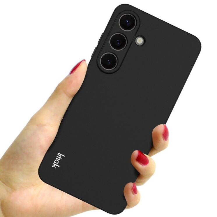 Силиконовый (TPU) чехол IMAK UC-3 Series для Samsung Galaxy S25 (S931) - Black: фото 6 из 10