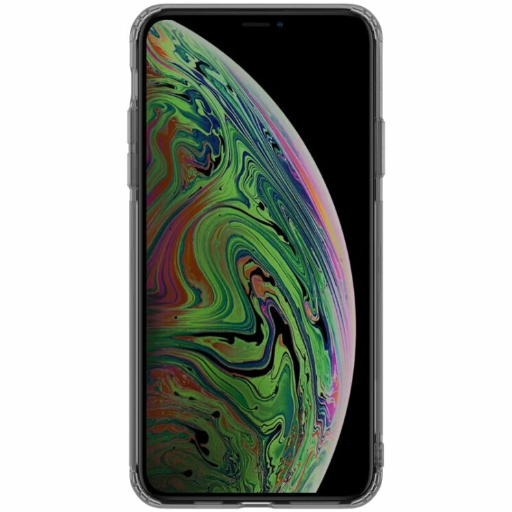 Силиконовый (TPU) чехол NILLKIN Nature для Apple iPhone 11 Pro Max - Grey: фото 2 из 17