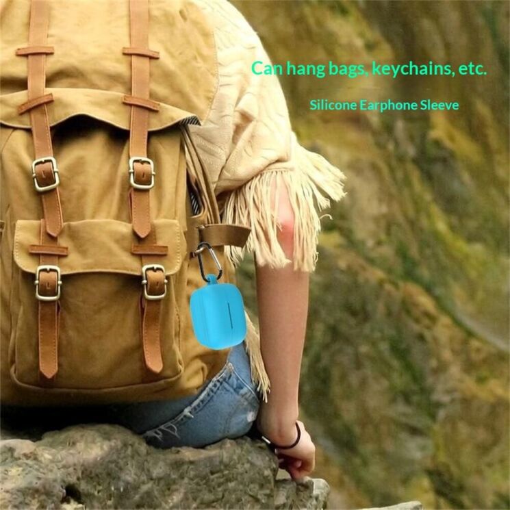 Силіконовий (TPU) чохол Reframe Silicone Case для Samsung Galaxy Buds 4 / Buds 4 Pro - White: фото 8 з 10