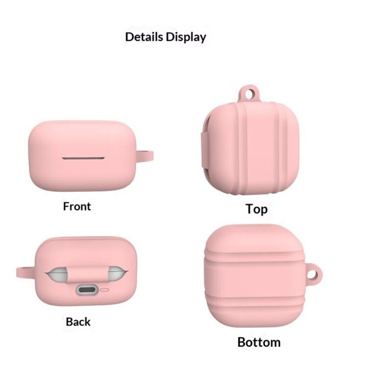 Силіконовий (TPU) чохол Reframe Silicone Case для Samsung Galaxy Buds 4 / Buds 4 Pro - White: фото 4 з 10