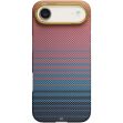 Ультратонкий чехол Pitaka Edge Case California Dream для iPhone Air (SCD1705A) - Baby Blue / Rose (390872LP)