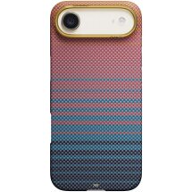Ультратонкий чехол Pitaka Edge Case California Dream для iPhone Air (SCD1705A) - Baby Blue / Rose: фото 1 из 10