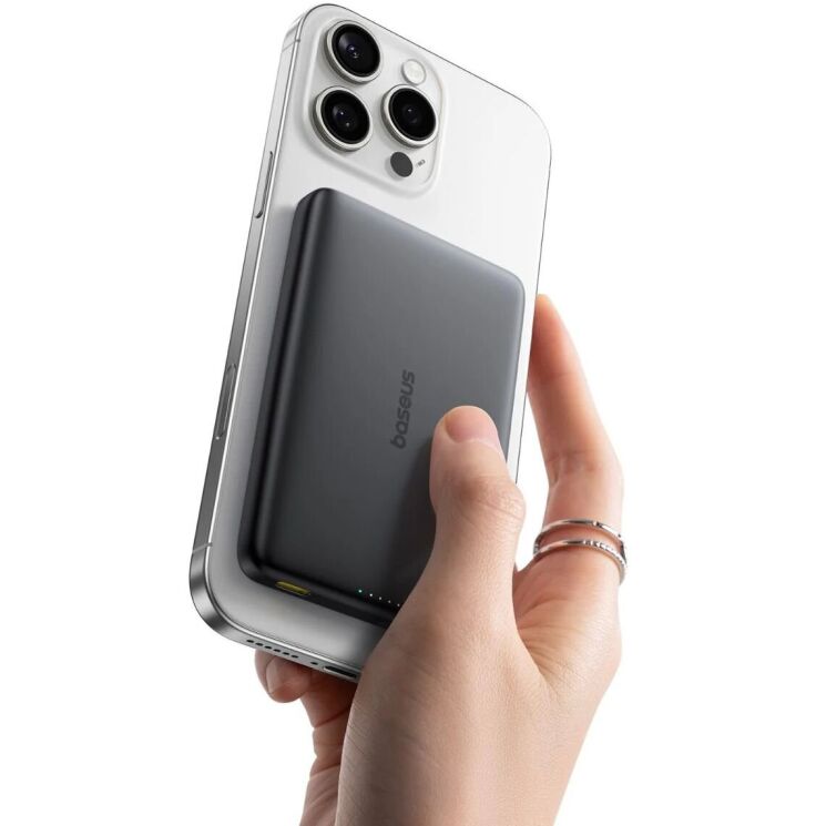 Зовнішній акумулятор Baseus PicoGo 27W (10000mAh) E0027201 - Black: фото 5 з 13