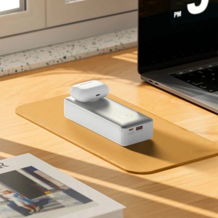 Внешний аккумулятор WIWU Wi-P023 145W (20000mAh) - Silver: фото 7 из 7