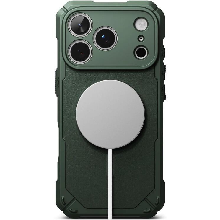Защитный чехол Ringke Rugged Gear Magnetic для iPhone 18 Pro Max (8800380462298) - Dark Green (423987DG) Защитный чехол Ringke Rugged Gear Magnetic для iPhone 18 Pro Max (8800380462298) - Dark Green: фото 1 из 16