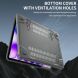 Защитная накладка Deexe Stand Shell для Apple MacBook Neo (2026) - Blue (236705L). Фото 10 из 16