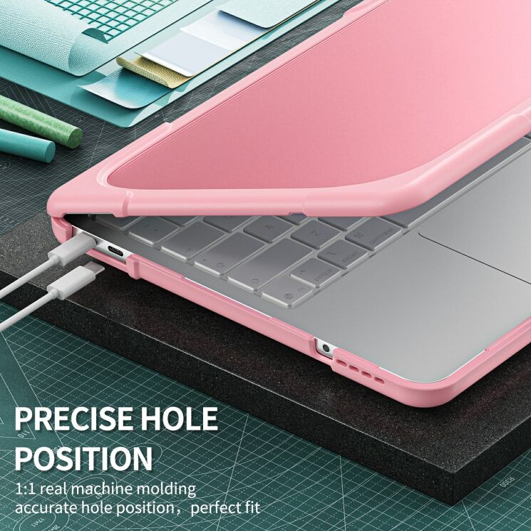 Защитная накладка Deexe Stand Shell для Apple MacBook Neo (2026) - Blue (236705L) Защитная накладка Deexe Stand Shell для Apple MacBook Neo (2026) - Blue: фото 14 из 16