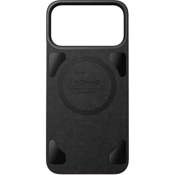 Защитная накладка Nomad Mag Leather Back для iPhone 17 Pro Max (NM014384858) - Rustic Brown: фото 5 из 11