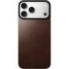 Защитная накладка Nomad Mag Leather Back для iPhone 17 Pro Max (NM014384858) - Rustic Brown (411119Z). Фото 3 из 11