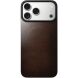 Защитная накладка Nomad Mag Leather Back для iPhone 17 Pro Max (NM014384858) - Rustic Brown (411119Z). Фото 4 из 11