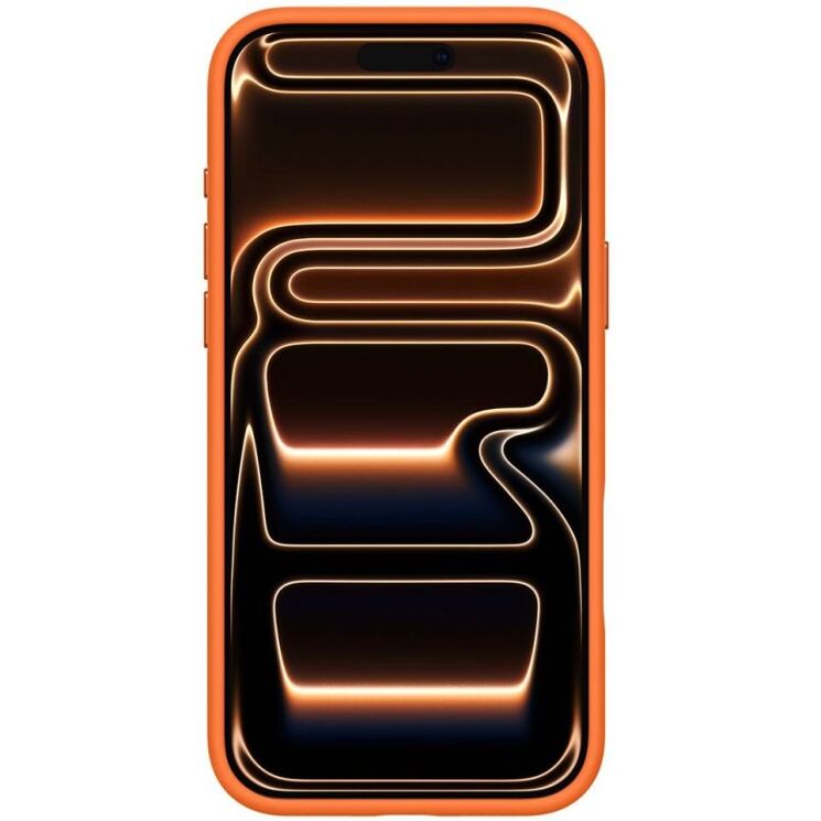 Защитная накладка Spigen Silicone Fit (MagFit) для iPhone 17 Pro (ACS11379) - Cosmic Orange: фото 4 из 15