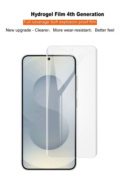 Защитная пленка IMAK Hydrogel Clear Film для Samsung Galaxy S26 (S942): фото 4 из 12