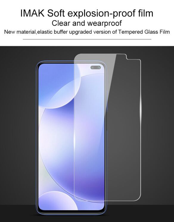 Захисна плівка IMAK Soft Crystal для Xiaomi Redmi K30: фото 5 з 11