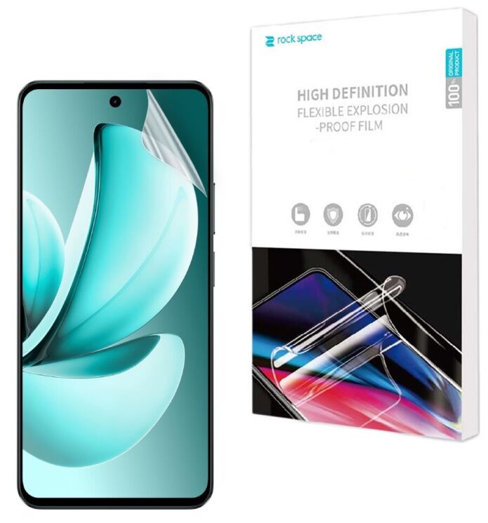 Захисна плівка на екран RockSpace Explosion-Proof SuperClear для Realme C71: фото 1 з 1