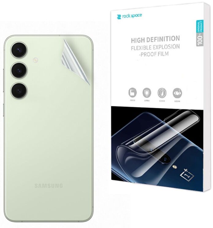 Захисна плівка на задню панель RockSpace SuperClear для Samsung Galaxy S25 Plus (S936): фото 1 з 9
