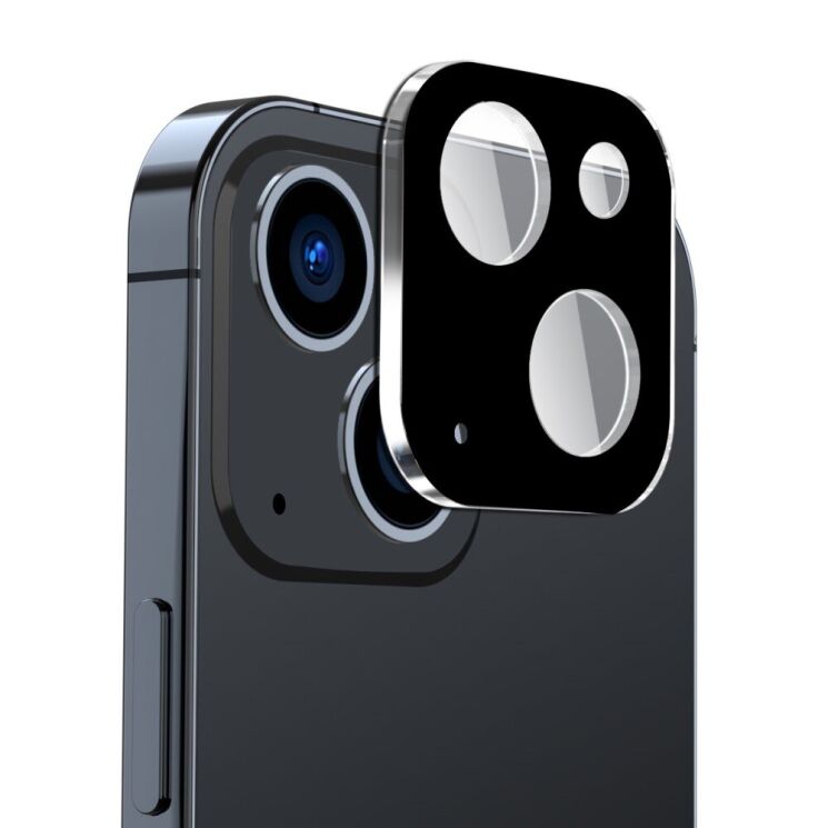 Защитное стекло HAT PRINCE Black Lens Protector для Apple iPhone 13 / 13 mini - Black: фото 1 из 7