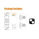 Защитное стекло HAT PRINCE Black Lens Protector для Apple iPhone 13 / 13 mini - Black (287176B). Фото 5 из 7
