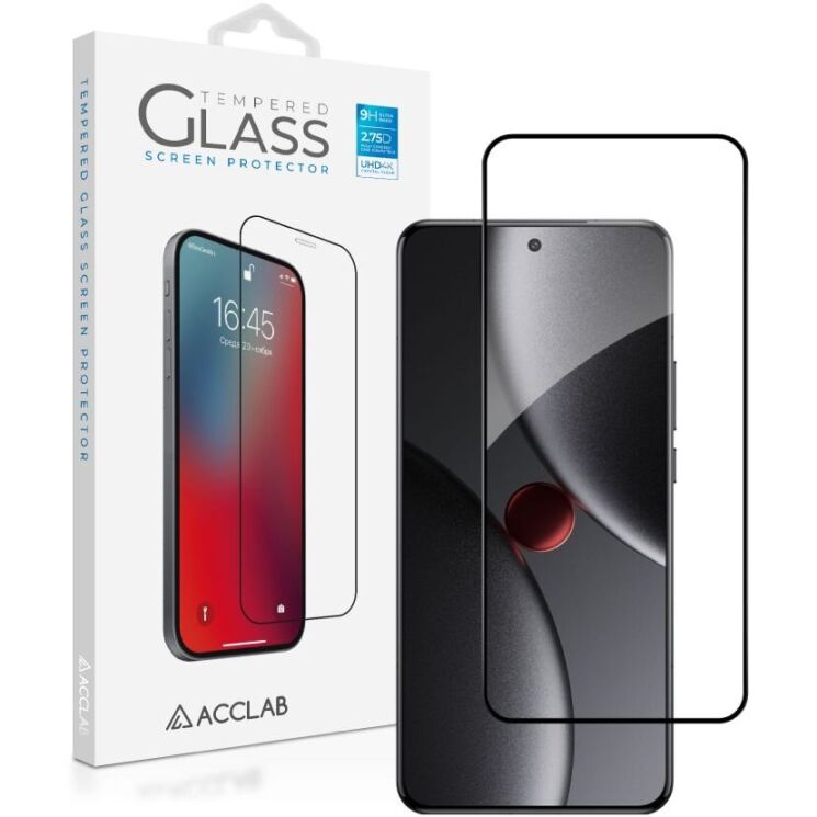 Захисне скло ACCLAB Full Glue для Xiaomi 15 Ultra - Black (377359B) Захисне скло ACCLAB Full Glue для Xiaomi 15 Ultra - Black: фото 1 з 7