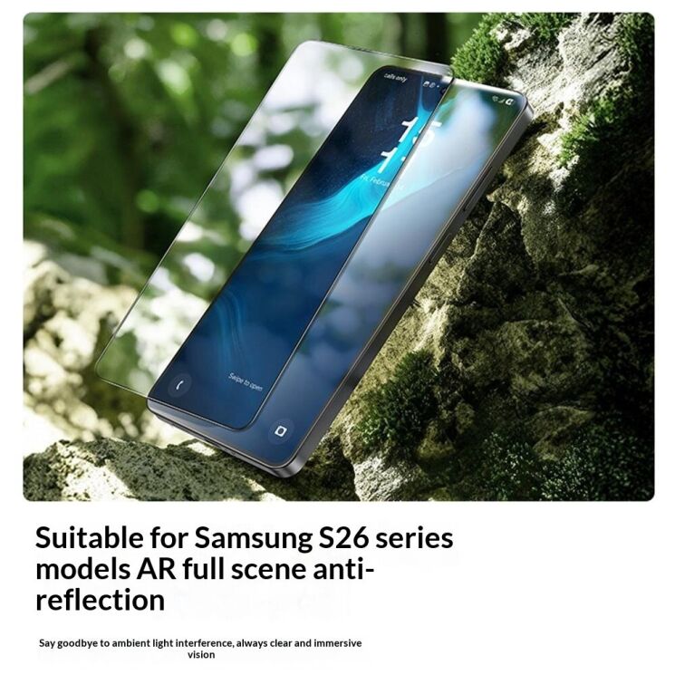 Защитное стекло BENKS Full Glue для Samsung Galaxy S26 Ultra (S948) - Black: фото 3 из 8