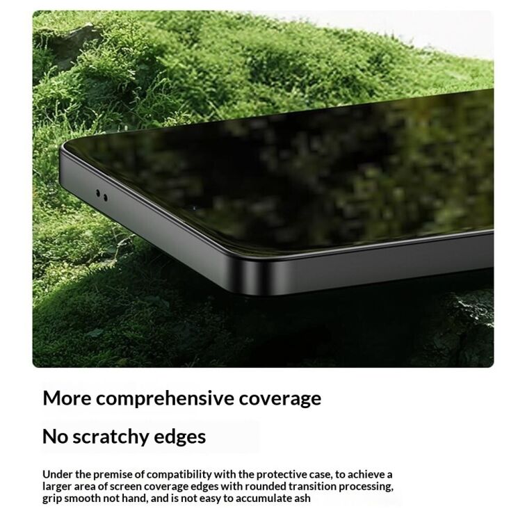 Защитное стекло BENKS Full Glue для Samsung Galaxy S26 Ultra (S948) - Black: фото 4 из 8